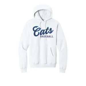 Cats Baseball Logo Adult Hoodie