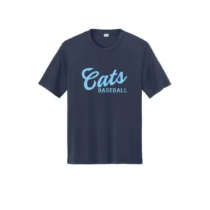 Cats Baseball Logo Adult T-Shirt