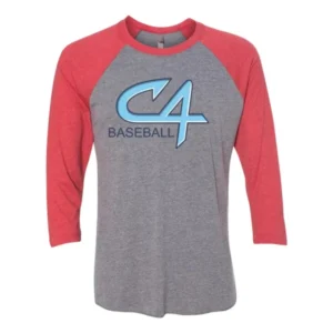 Channel Cats C4 Baseball Logo Adult Baseball Tee