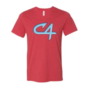 Channel Cats C4 Logo Adult V-Neck