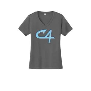 Channel Cats C4 Logo Ladies V-Neck