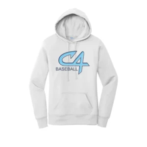 Channel Cats C4 Baseball Logo Ladies Hoodie