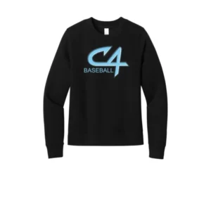 Channel Cats C4 Baseball Logo Ladies Sweatshirt