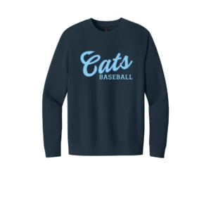 Cats Baseball Logo Adult Sweatshirt