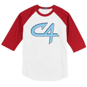 Channel Cats C4 Logo Adult Baseball Tee