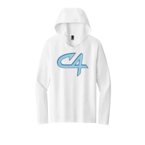 Channel Cats C4 Logo Adult Long Sleeve Hooded Tee