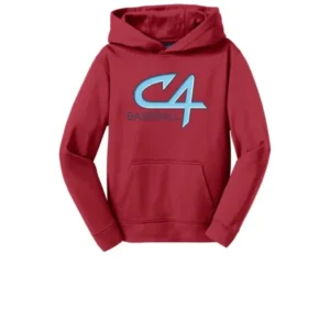 Channel Cats C4 Baseball Logo Youth Hoodie