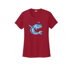 Channel Cats Catfish Logo Ladies T-Shirt