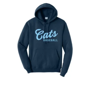 Cats Baseball Logo Tall Hoodie
