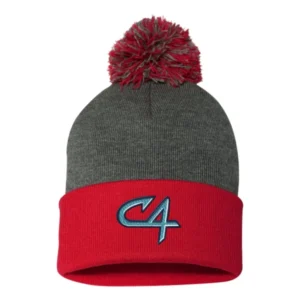 Channel Cats C4 Embroidery Beanie