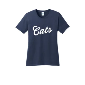White Cats Logo Ladies T-Shirt