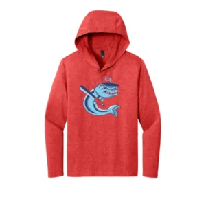 Channel Cats Catfish Logo Adult Long Sleeve Hooded Tee