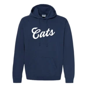 White Cats Logo Adult Hoodie