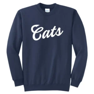 White Cats Logo Adult Sweatshirt