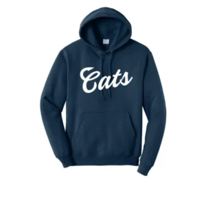 White Cats Logo Tall Hoodie