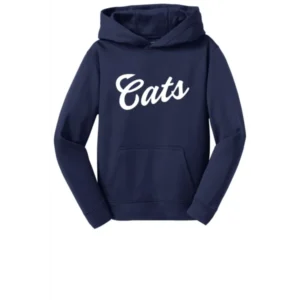 White Cats Logo Youth Hoodie
