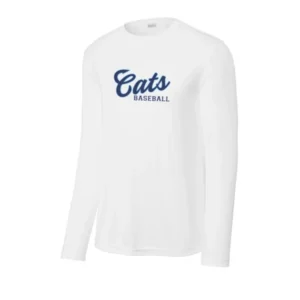 Cats Baseball Logo Tall Long Sleeves