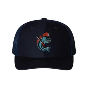 Channel Cats Catfish Embroidery Youth Adjustable Hat