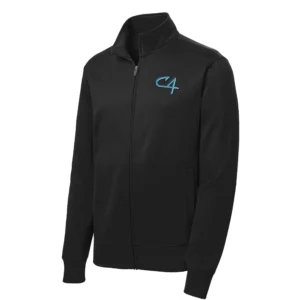 Channel Cats C4 Embroidery Adult Full Zip Hoodie