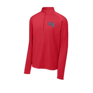 Channel Cats C4 Embroidery Adult Quarter Zip