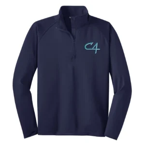 Channel Cats C4 Embroidery Tall Quarter Zip