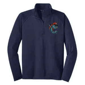 Channel Cats Catfish Embroidery Tall Quarter Zip