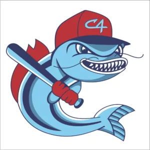 Channel Cats Catfish Logo Decal and Magnet